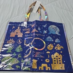 Disney Blue and Gold Celebration Tote